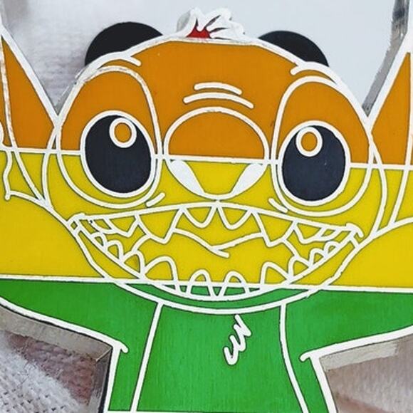 Disney Lilo and Stitch Rainbow Pride Enamel Pin 2021 - Picture 2 of 7